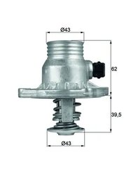 TERMOSTAT LICHID RACIRE MAHLE TM 11 105 - Compatibil cu BMW