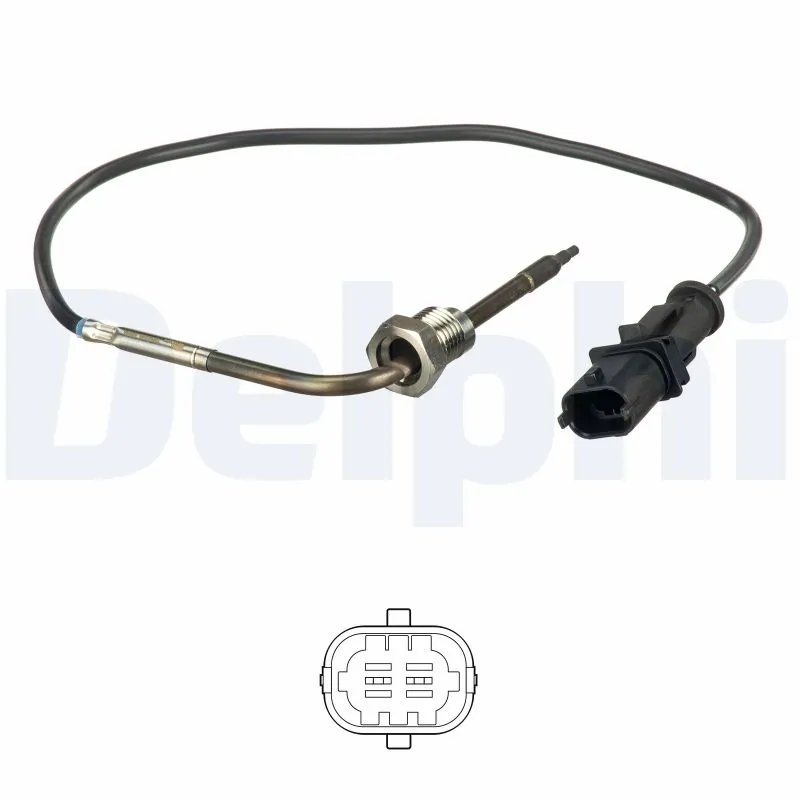 SENZOR TEMPERATURA GAZE EVACUARE DELPHI TS30188 - Compatibil cu FIAT