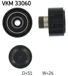 ROLA GHIDARE CUREA TRANSMISIE SKF VKM 33060 - Compatibil cu CITROEN, FORD, MAZDA, PEUGEOT
