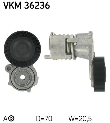 Intinzator curea distributie SKF VKM 36236