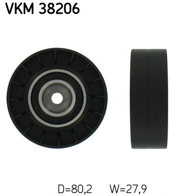 ROLA GHIDARE CUREA TRANSMISIE SKF VKM 38206 - Compatibil cu BMW