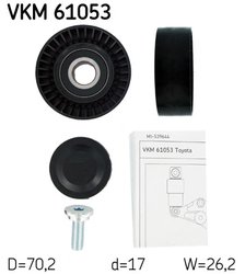 Rola ghidare curea transmisie SKF VKM 61053