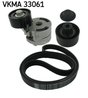 Set curea transmisie cu caneluri SKF VKMA 33061