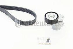 SET CUREA TRANSMISIE CU CANELURI CONTINENTAL 6PK1130K3 - Compatibil cu AUDI, SEAT, SKODA, VW