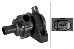 POMPA DE APA SUPLIMENTARE HELLA 8TW 358 304-571 - Compatibil cu AUDI, SEAT, VW
