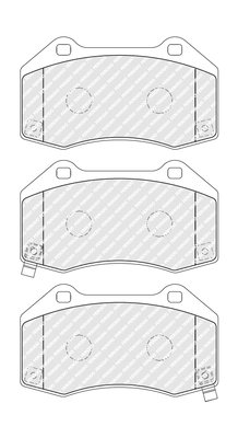 Set placute frana Ferodo FDB5382
