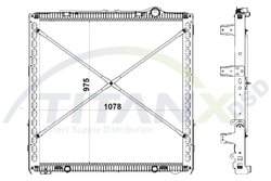 Radiator racire motor TITANX RX179014