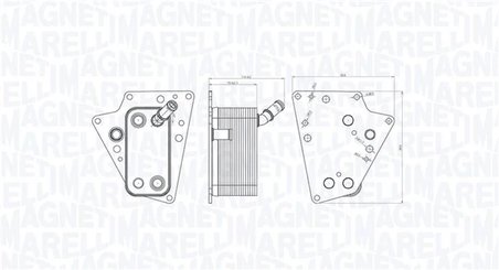 Radiator ulei / termoflot Magneti Marelli 350300001500