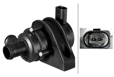 POMPA DE APA SUPLIMENTARE HELLA 8TW 358 304-601 - Compatibil cu VW