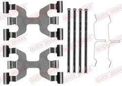 Set accesorii placute frana QUICK BRAKE 109-0189