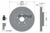 DISC FRANA TEXTAR 92304305 - Compatibil cu DAIHATSU, LEXUS, TOYOTA, TOYOTA (FAW), TOYOTA (GAC)