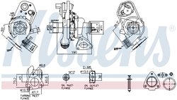 Turbina Nissens 93486