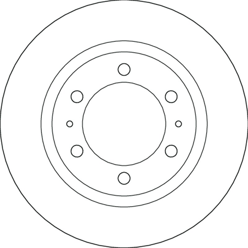 DISC FRANA TRW DF6817S - Compatibil cu TOYOTA