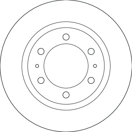 DISC FRANA TRW DF6817S - Compatibil cu TOYOTA