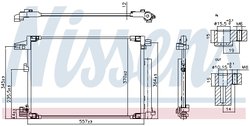 Radiator climatizare Nissens 941001
