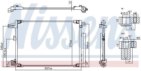 Radiator climatizare Nissens 941001