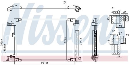 Radiator climatizare Nissens 941001