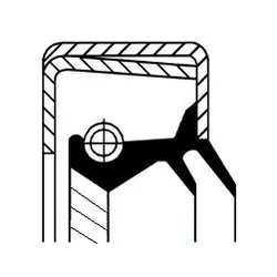 SIMERING DIFERENTIAL CORTECO 49498452 - Compatibil cu HYUNDAI