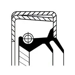 Simering diferential Corteco 49498452