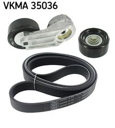 Set curea transmisie cu caneluri SKF VKMA 35036