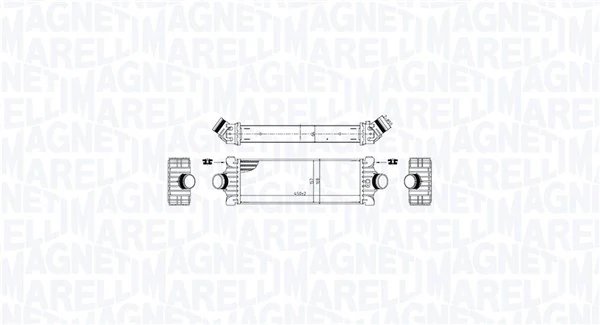 INTERCOOLER MAGNETI MARELLI 351319206050 - Compatibil cu FORD