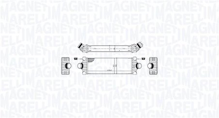 INTERCOOLER MAGNETI MARELLI 351319206050 - Compatibil cu FORD