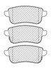 Set placute frana Ferodo FDB5333