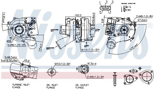 Turbina Nissens 93534