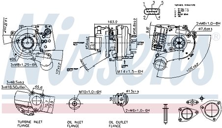 Turbina Nissens 93534
