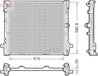 Radiator racire motor Denso DRM05124