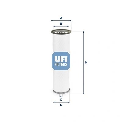 FILTRU AER UFI 27.H78.00 - Piesa auto compatibila cu mai multe marci