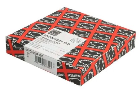 SET SEGMENTI PISTON ENGITECH ENT041037 STD - Compatibil cu OPEL, VAUXHALL