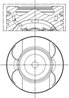 Piston MAHLE 013 PI 00156 000
