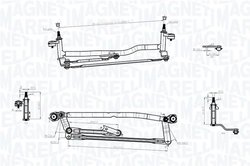 Legaturi stergator parbriz Magneti Marelli 085570733010