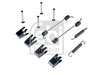 SET ACCESORII SABOTI FRANA FEBI BILSTEIN 182824 - Compatibil cu NISSAN, RENAULT, TOYOTA