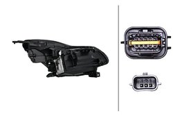 FAR HELLA 1EX 013 930-611 - Compatibil cu RENAULT