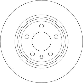 Disc frana TRW DF6981S
