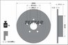 DISC FRANA TEXTAR 92347803 - Compatibil cu TOYOTA