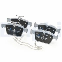 SET PLACUTE FRANA DELPHI LP5011EV - Compatibil cu SEAT, VW