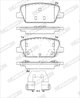 SET PLACUTE FRANA FERODO FDB5411 - Compatibil cu HYUNDAI