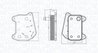 Radiator ulei / termoflot Magneti Marelli 350300001700