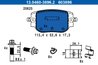 Set placute frana ATE 13.0460-3896.2