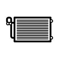 Radiator climatizare NRF 350645