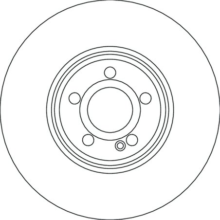 DISC FRANA TRW DF6896S - Compatibil cu MERCEDES-BENZ