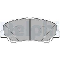 Set placute frana Delphi LP2119