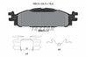 Set placute frana Textar 2690301