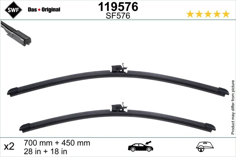 LAMELA STERGATOR SWF 119576 - Compatibil cu MERCEDES-BENZ