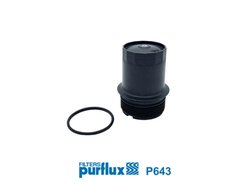 CAPAC CARCASA FILTRU ULEI PURFLUX P643 - Compatibil cu DACIA, FIAT, MERCEDES-BENZ, NISSAN, RENAULT