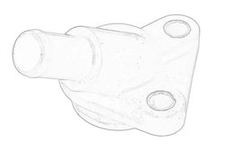 Flansa lichid racire Thermotec SI-IV64