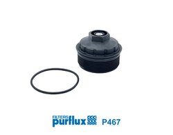 CAPAC CARCASA FILTRU ULEI PURFLUX P467 - Compatibil cu AUDI, FORD, SEAT, SKODA, VW